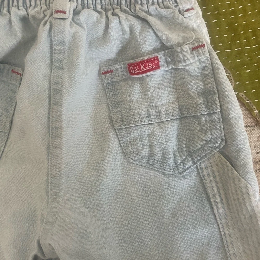 Oshkosh B’gosh Vintage Made in USA Light Blue Denim Pant Size 2